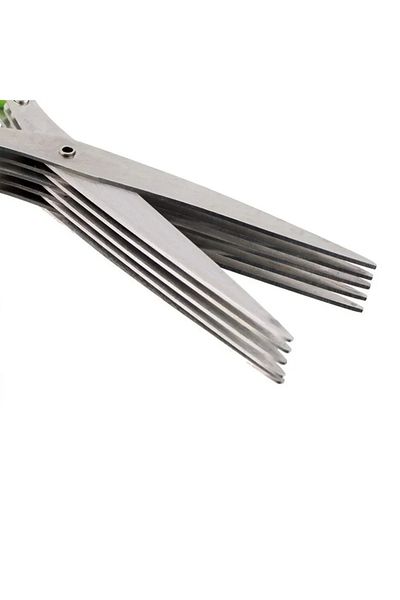 Choice 5 Layers Multi-functional Stainless Steel 3/5 Layer Kitchen Scissors Pepper Shredded Chopped Scallio