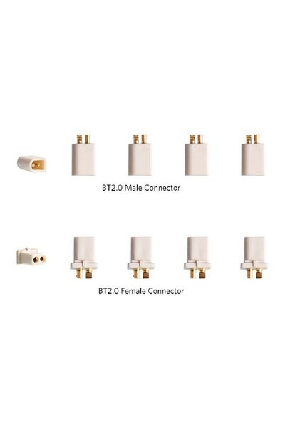 Choice 5 Male 5 Female 5pairs Betafpv Bt2.0 Connectors Plug Male/female Set 1.0 Banana Pin Connector For Rc