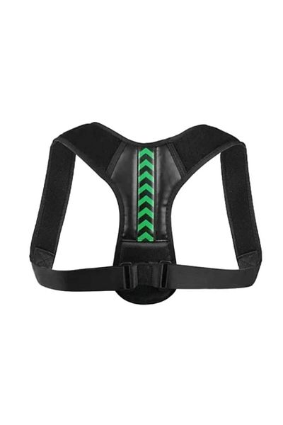 Choice M Black Green Anti-camel Corrective Belt, Sitting Corrective Belt, Back Corrective Belt