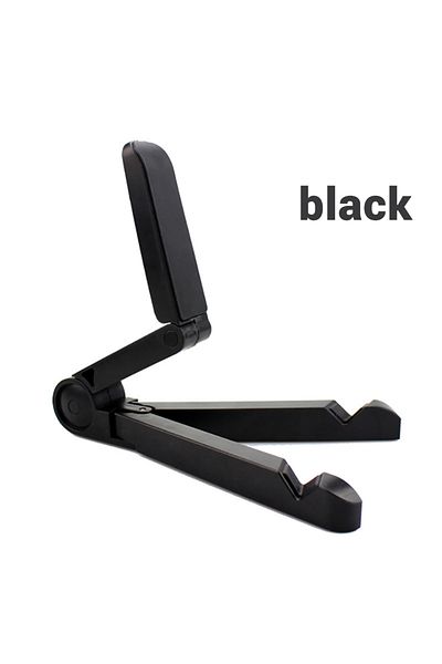 Choice Black Emtra Universal Folding Tablet Holder For Ipad Air Pro 4.7 To 12.9 Inch For Samsung Xiaomi Hua