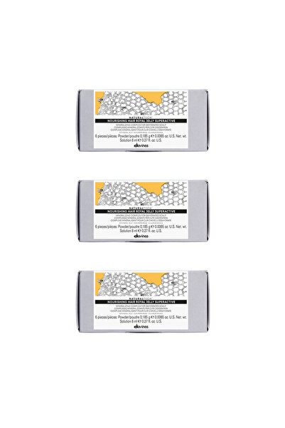 Davines Ekonomik Üçlü Davines Nourishing Yıpranmış Kuru Saç Serumu 6x8ml - %1...