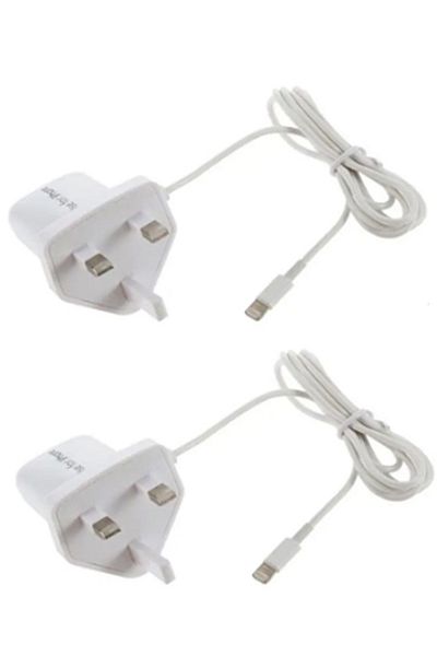 Taimi Pack Of 2 Charger With USB Cable For IPhone and Ipad