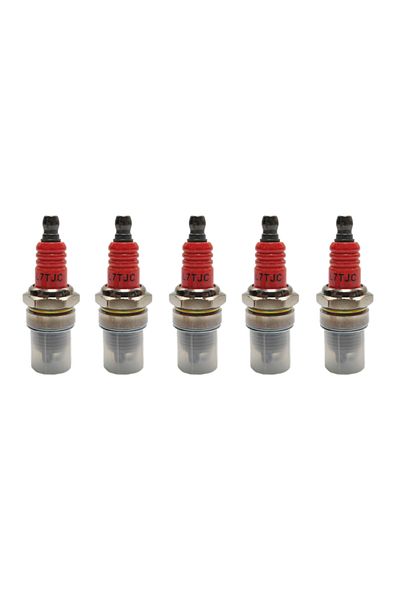 XMSJ 5pcs 1-10pcs High-performance Spark Plug L7tjc 3-sided Pole For Gasoline Chainsaw And Brush Cutter G