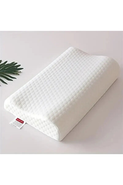 Choice وسادة إسفنجية بيضاء مقاس 50 × 30 سم، قطعة واحدة من نسيج محبوك من مادة البولي يوريثين، مستشعر درجة الحرارة بطيء الارتداد