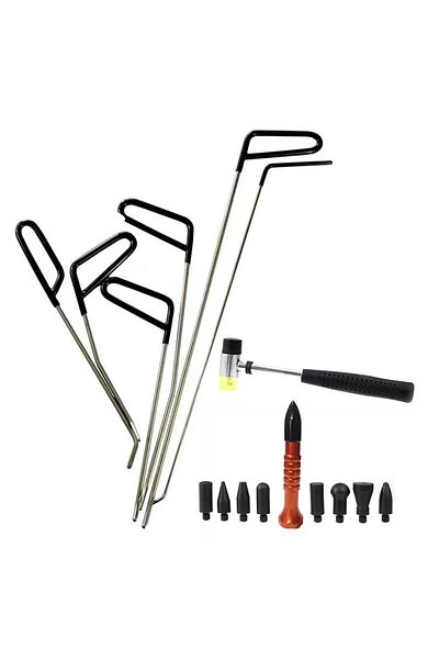 Choice Qg16pcs Car Dent Repair Hail Remover Hooks Rods Car Paintless Dent Removal Door Dent Dings Removal P