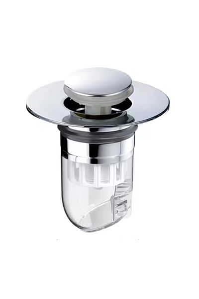 Choice Silver Universal Basin Pop-up Drain Filter Wash Basin Hair Sink Strainer Kitchen Bathtub Stopper Sho