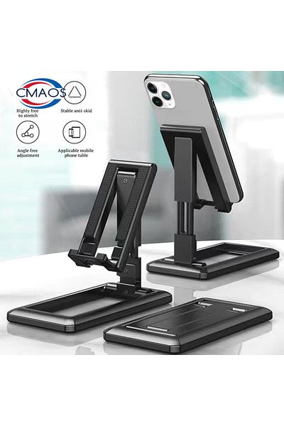 Choice Foldable Tablet Mobile Phone Desktop Phone Stand for iPad iPhone Samsung Desk Holder Adjustable D...