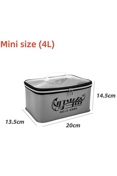 Choice White Fishing Accessories Storage Box Multifunctional Fishing Gear Suitcase Luya Hook Bait Box Porta