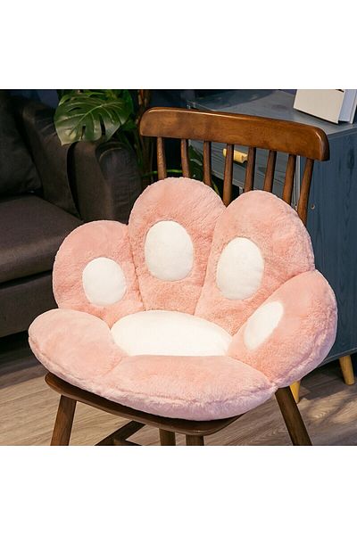 Choice Pink 70x60cm 70*60cm Kawaii Cat Paw Plush Toys Cute Soft Stuffed Floor Cushion Chair Sofa Butt Pad F