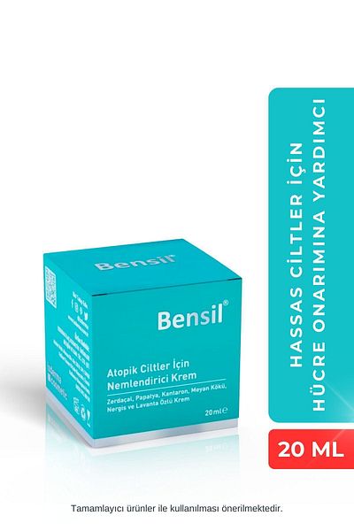 Bensil Moisturizing Cream & Repairing Care Cream for Atopic Skin Set of 2