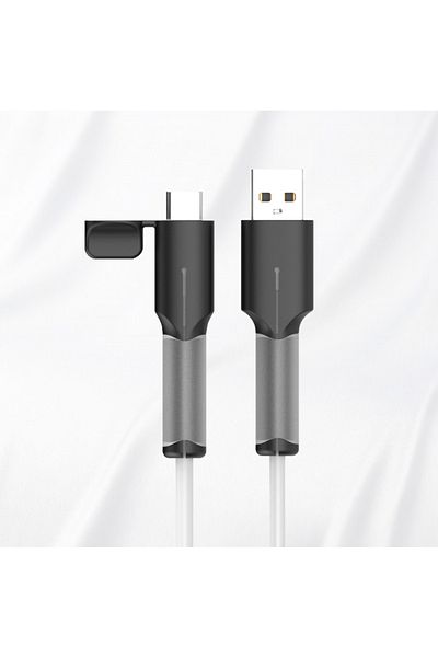Choice Black Usb A To C Charger Cable Protector, Type-c To Type-c/iphone/usb A Silicone Charger Cord Protec