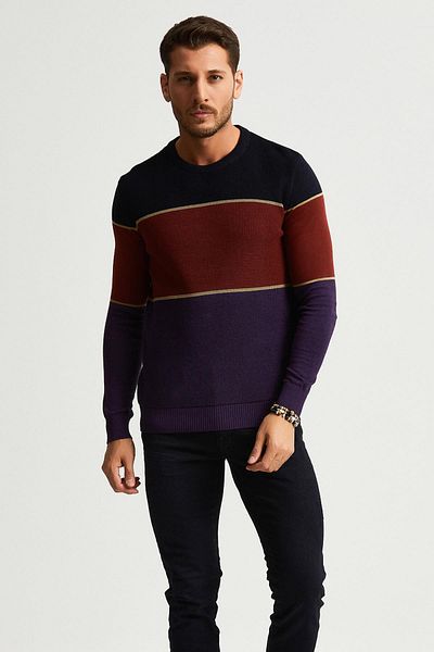 ALEXANDERGARDI Πουλόβερ Color Block (E22-5708)