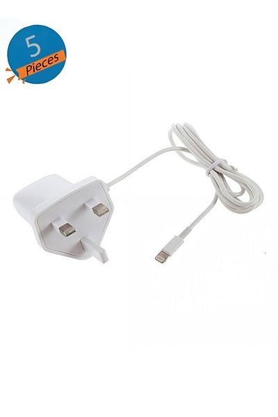 Taimi Pack Of 5 Charger With USB Cable For IPhone and Ipad