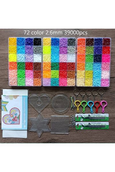 Choice Style 16 2.6/5mm Fuse Beads Kits Iron Beads Set Melting Beads Pixel Art Puzzle Diy Kids 3d Puzzles H