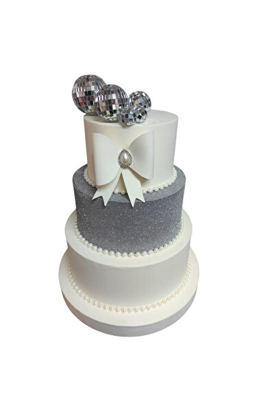 Bp Bizden Pastacılık MAKET PASTA DİSKO TOPLU DOĞUM GÜNÜ SÜSÜ