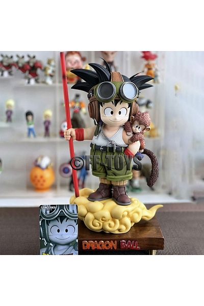 Choice Anime Dragon Ball Son Goku Figure With Monkey Kid Goku Action Figure 26cm Pvc Statue Collection M...