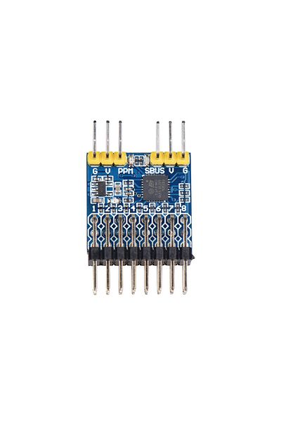 Choice JHEMCU SPP-SBUS 8CH SPP Converter 15A 3.3-20V for PPM PWM SBUS Signal Conversion FLYSKY IA6B FRSK...