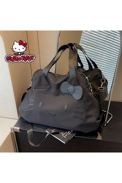 Choice Hello Kitty Sanrio Hello Kitty Y2k Shoulder Bag Cute Folding Bigtravel Bag San Liou Casual Handbagca