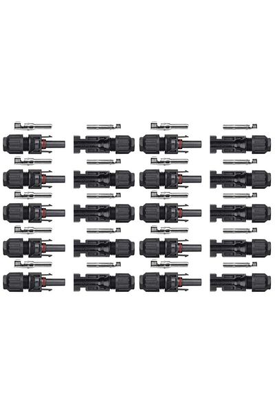 Choice 10pairs 10 Pairs Solar Connector Mc4 1000v Solar Plug 30a For Pv Cable Connection Uv Resistant Ip67