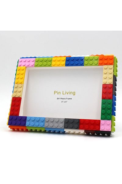 Choice 4.84inchx6.69inch Pure Building Block Moc Diy Photo Building Block Frame Stage Toy Combination Photo
