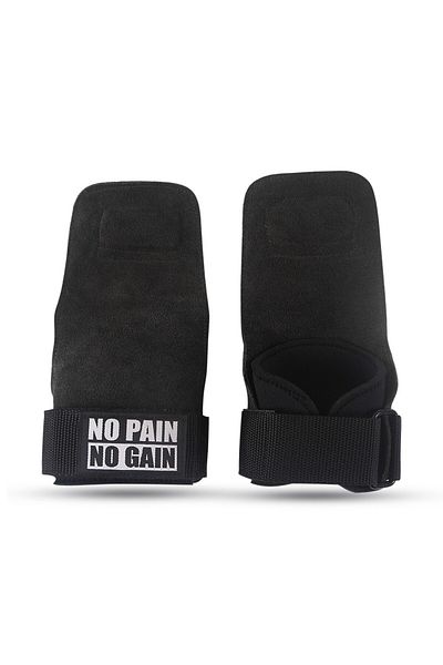Choice Black Cowhide Gym Grips Gloves Weightlifting Fitness Pull Up Crossfit Workout Equipment Anti-slip We