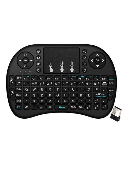 Choice Black I8 Mini Wireless Keyboard 2.4g Air Mouse Remote Touchpad For Android Tv Box Pc Smart Tv