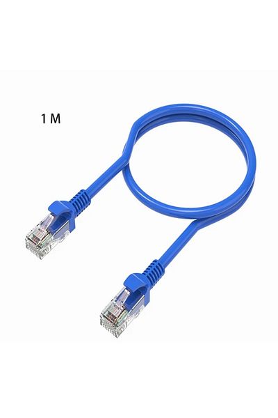 OLOEY كابل شبكة إيثرنت Cat5e بطول 1 متر مع رقعة Rj45 وكابل شبكة LAN خارجي مقاوم للماء لكاميرا CCTV Poe Ip