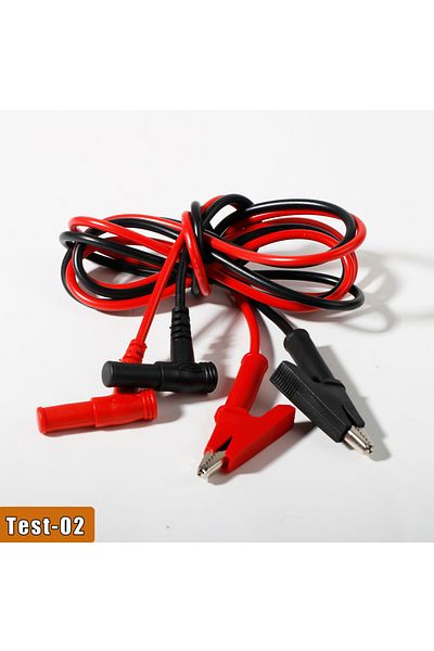 Choice Test-02 Multimeter Test Leads Alligator Banana Plug Universal Cable With Crocodile Clips