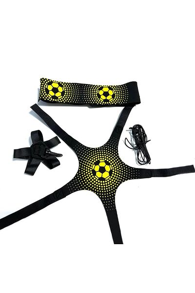 Choice Xld02-black Yellow Football Kick Throw Solo Practice Adjustable Waist Belt Soccer Ball Control Train