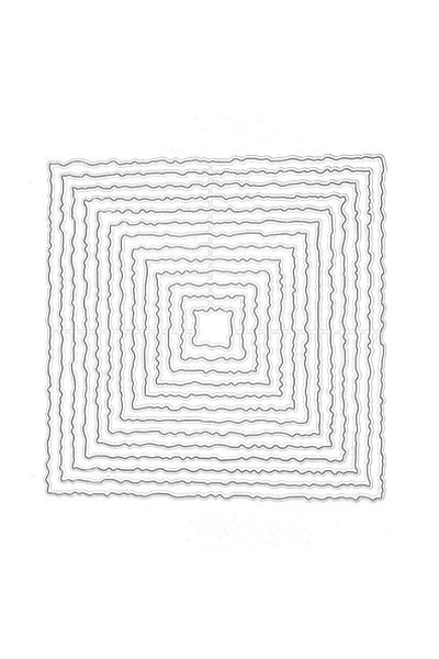 Choice Cutting Dies Dbx-39 2024 New Arrival Square Metal Cutting Dies For Diy Card Scrapbook Diary Decorati