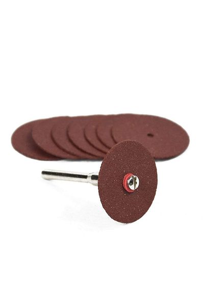 Choice 36pcs Red 36pcs 24mm Abrasive Disc Cutting Discs Reinforced Dremel Accessories Cut Off Grinding Whee