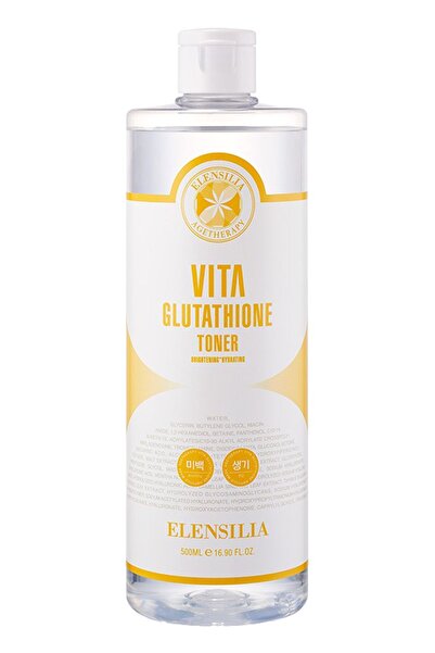 ELENSILIA Glutatyon Içeren Nemlendirici Tonik Glutathione Toner 500ml Büyük Boy