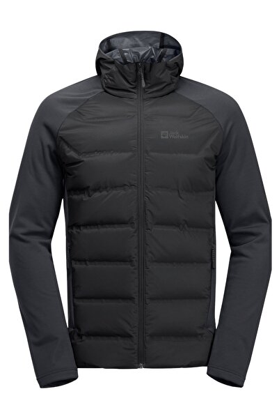 Jack Wolfskin سترة Tasman Down Hybrid M للرجال للاستخدام الخارجي (700 ريش أوز...