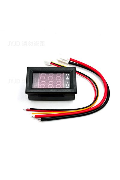 Choice DC 0-100V 10A Digital Voltmeter Ammeter Dual Display Voltage Detector Current Meter Panel Amp Vol...