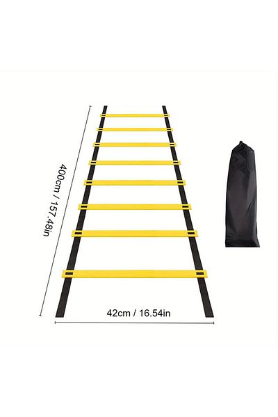 Choice 4m Agility Ladders Nylon Straps For Speed Training And Sports Flexibility Agility Football Training