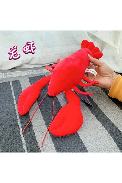 Choice Lobster 26cm Lobster Squid Crab Starfish Scallop Carp Fish Aquarium Cartoon Sea Ocean Animal Marine