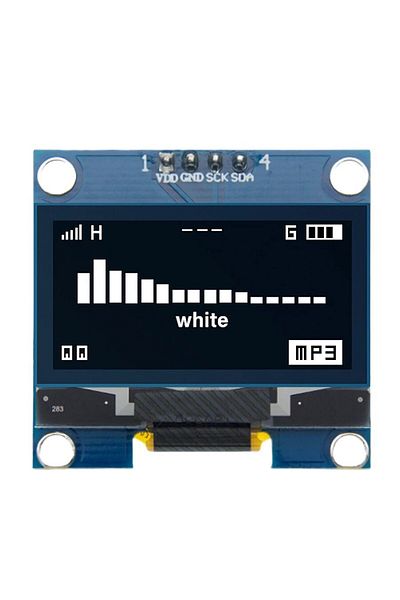 Choice White Tenstar Robot 1.3" Oled Display Module White Blue Color Drive Chip Sh1106 128x64 1.3 Inch Lcd