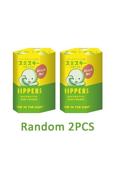 Choice A-2p Random Smiski Night Light Blind Box Corner Jun Toys Mystery Boxes Cute Mobile Phone Pendant Car
