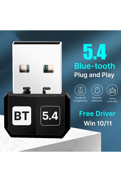 Choice Bluetooth 5.4 Usb Bluetooth 5.4 Dongle Adapter Wireless Transmitter Receiver Audio Bluetooth For Blu