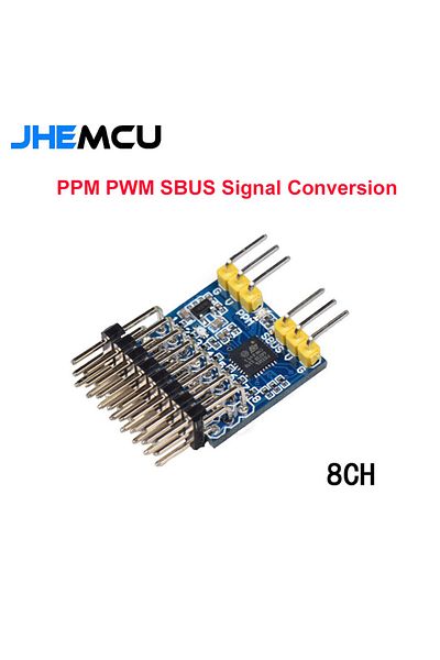 Choice JHEMCU SPP-SBUS 8CH SPP Converter 15A 3.3-20V for PPM PWM SBUS Signal Conversion FLYSKY IA6B FRSK...