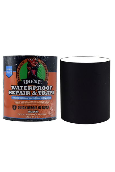 Choice 10cm 1.5m Black / Transparent Strong Waterproof Tape, High Strength Toughness, Suitable For Swimming