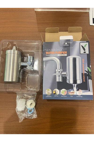 Choice Chrome Kitchen Stainless Steel Faucet Water Filter Pre-filter Purifier Household Tap Water Direct Dr