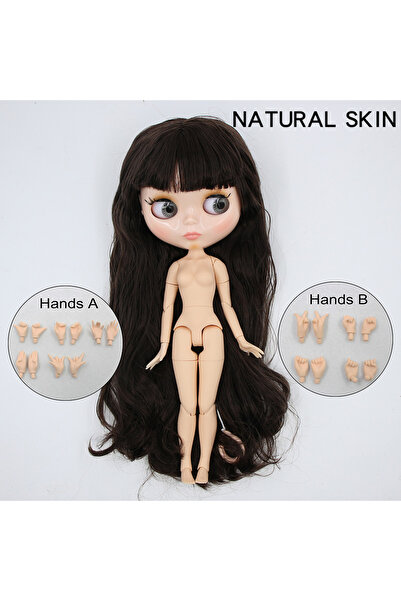 Choice دمية وأيدي AB Q9128P285E0C ICY DBS دمية blyth 1/6 لعبة bjd مفصل جسم وجه لامع 30 سم معروض للبيع