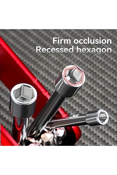 Choice مجموعة أدوات محمولة بمفتاح ربط قابل للطي، أدوات منزلية متعددة الوظائف،