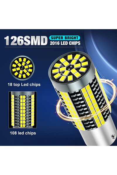 Choice 50 واط P21W LED 1156 BA15S BAU15S PY21W 1157 BAY15D P21/5W R5W R10W T20 7440 W21W P21/5W 7443 W21/5...