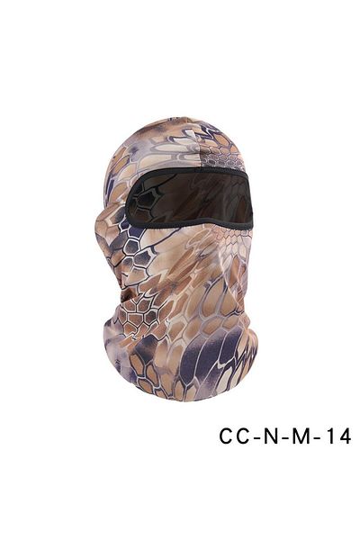 Choice Cc-n-m-14 Sand Tactical Camouflage Balaclava Hat Motorcycle Face Mask Lycra Moto Biker Wind Cap Mask
