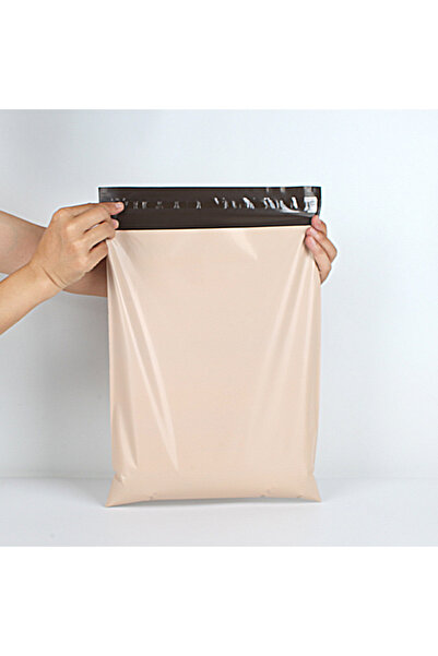 Choice 15x27cm 50pcs Apricot Color INPLUSTOP 50pcs Apricot Degradable Mailer Bag Package Envelope Self Adhe