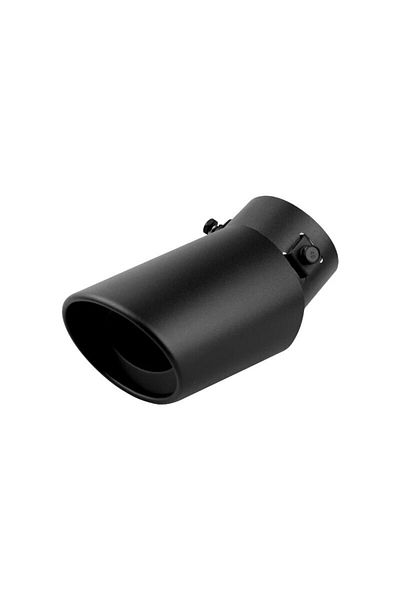 Choice Bent 2.5" Black Car Exhaust Muffler Tips Reartail Pipes