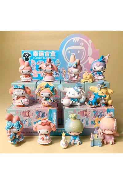 Choice New Sanrio Blind Box Kawaii Kuromi Cinnamoroll My Melody Figures Dolls Blind Bag Toy for Fans Gif...