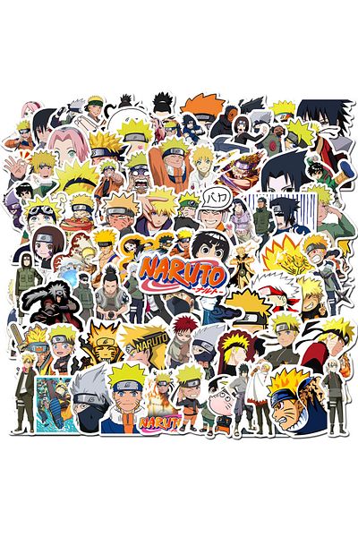 Choice 100pcs 100pcs Naruto Stickers Not Repeating Uzumaki Naruto Kakashi Uchiha Sasuke Itachi Kawaii Carto